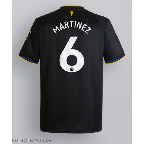 Camiseta Manchester United Lisandro Martinez #6 Tercera Equipación 2025-26 manga corta
